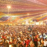 Mestre Zinho é a segunda atração da noite no palco principal do Forró Caju - Fotos: Wellington Barreto