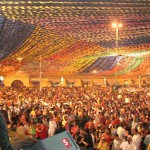 Mestre Zinho é a segunda atração da noite no palco principal do Forró Caju - Fotos: Wellington Barreto