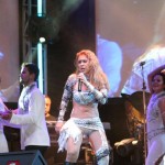 Banda Calypso sobe ao palco do Forró Caju e anima o público que aguardava ansioso - Fotos: Wellington Barreto