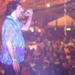 Jorge de Altinho sobe ao palco no Forró Caju 2006 - Jorge de Altinho animando Forró Caju