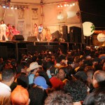 No Palco Gerson Filho a noite foi encerrada pela banda Raio da Silibrina - Fotos: Márcio Garcez