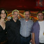 Personalidades sergipanas marcam presença na noite mais lotada do Forró Caju 2006 até agora - Fotos: Márcio Dantas