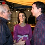 Personalidades sergipanas marcam presença na noite mais lotada do Forró Caju 2006 até agora - Fotos: Márcio Dantas