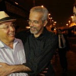 Personalidades sergipanas marcam presença na noite mais lotada do Forró Caju 2006 até agora - Fotos: Márcio Dantas