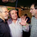 Prefeito visita camarotes de patrocinadores do Forró Caju - Fotos: Márcio Dantas