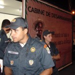 Cabine de Desarmamento é mais um ponto de segurança no Forró Caju - Fotos: Lindivaldo Ribeiro