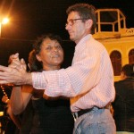 No Palco Gerson Filho a festa começou mais cedo - Fotos: Márcio Garcez Eugênio Bispo