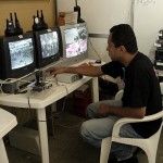 Monitoramento garante segurança no Forró Caju  - Monitoramento permanente da arena do Forró Caju