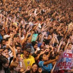 Cavaleiros do Forró agita o público no palco Luiz Gonzaga  - Cavaleiros anima multidão no Forró Caju