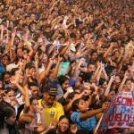 Cavaleiros do Forró agita o público no palco Luiz Gonzaga - Cavaleiros anima multidão no Forró Caju