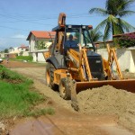 Ruas da Atalaia recebem revestimento primário - Fotos: Pedro Leite