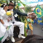 Cortejo Caipira atrai populares e anima idosos atendidos pela Semasc - Fotos: Márcio Garcez