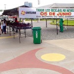 Dia do Meio Ambiente: troca de lixo reciclável por plantas ornamentais - Fotos: Márcio Garcez