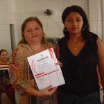 Prefeitura e Sinditêxtil qualificam trabalhadores na área de informática - Fotos: Ascom/Fundat