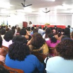 Secretária municipal da educação avalia gestão com coordenadores escolares - Fotos: Walter Martins