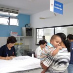 População satisfeita com alas de Pediatria e Ortopedia recéminauguradas no PS Nestor Piva - Fotos: Márcio Garcez