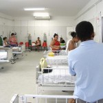 População satisfeita com alas de Pediatria e Ortopedia recéminauguradas no PS Nestor Piva - Fotos: Márcio Garcez