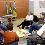 Prefeito recebe representantes do Dieese em audiência - Fotos: Lúcio Telles