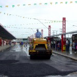 Emurb recupera pavimento do Terminal de Ônibus Maracaju - Fotos: Meme Rocha