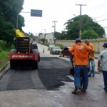 Emurb recupera principal via do Porto Dantas -