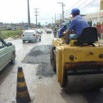 Emurb recupera trecho da Avenida Euclides Figueiredo - Fotos: Pedro Leite