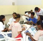 Crianças e adolescentes assistidos pela Semasc se preparam para II Fórum Municipal - Fotos: Ascom/Semasc