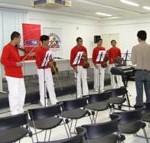 Adolescentes atendidos pela Semasc impressionam público com execução de música clássica - Fotos: Ascom/Semasc