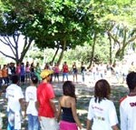 Semasc promove dia de lazer com crianças e adolescentes atendidos por programas sociais - Fotos: Ascom/Semasc