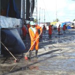 Prefeitura mantém serviço de limpeza exclusivo para a Vila do forró -