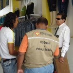 Lojas do Centro de Aracaju são visitadas pela equipe de combate à poluição sonora -