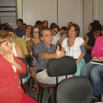 Servidores da Fundat assistem palestra sobre relações humanas - Fotos: Ascom/Fundat