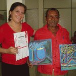 Curso de pintura em tela da Fundat eleva a autoestima de idosos e impulsiona a geração de renda -