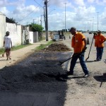 Emurb recupera trecho da Avenida Paulo Figueiredo na zona Norte - Fotos: Pedro Leite