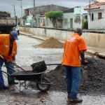 Emurb recupera ruas nos bairros Industrial e Santos Dumont - Fotos: Pedro Leite