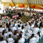 Semed realiza evento sobre o uso do piercing e tatuagem para alunos do município - Fotos: Silvio Rocha