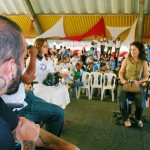 Semed realiza evento sobre o uso do piercing e tatuagem para alunos do município - Fotos: Silvio Rocha