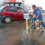 Deso e Sergás realizam serviços sem autorização da Emurb e enchem a cidade de buracos  - Fotos: Silvio Rocha