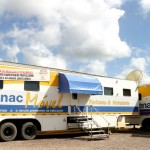 Carretaescola do Senac está no Santa Maria oferecendo cursos gratuitos da Fundat  - Fotos: Wellington Barreto