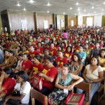 Prefeito participa de abertura de congresso estadual de educadores - Fotos: Lúcio Telles