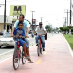 Projeto cicloviário de Aracaju é considerado o melhor do país - Fotos: Lindivaldo Ribeiro e Wellington Barreto