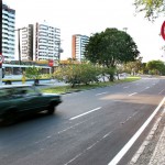 SMTT implanta nova sinalização na avenida Beira Mar - Fotos: Márcio Garcez