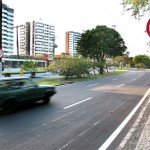 SMTT implanta nova sinalização na avenida Beira Mar - Fotos: Márcio Garcez