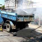 Emurb recupera corredor de ônibus da avenida Rio Branco - Fotos: Márcio Garcez