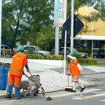 Emsurb mantém a cidade limpa mesmo com o lixo proveniente da campanha eleitoral - Fotos: Wellington Barreto