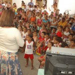 Palestra sobre correto descarte de lixo atrai pais e alunos - Fotos: Silvio Rocha