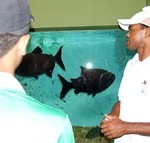 Adolescentes atendidos pela PMA visitam oceanário de Aracaju - Fotos: Ascom/Semasc
