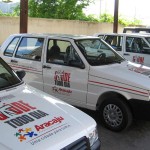 Secretária de Saúde entrega veículos à coordenação de Vigilância Sanitária Municipal - Fotos: Ascom/SMS