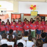 Alunos da rede municipal recebem a visita do Caminhão de Leitura - Fotos: Walter Martins