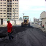 Emurb faz o recapeamento asfáltico da rua Franklin Campos Sobral - Fotos: Meme Rocha