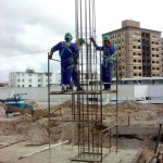 Fundações do viaduto do DIA avançam em nova etapa da obra - Fotos: Meme Rocha